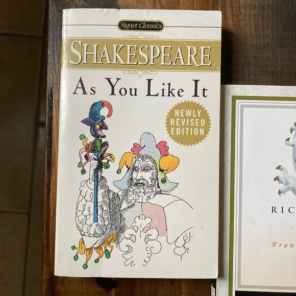 Shakespeare Trio - As You Like It - Richard II - Hamlet - Good Paperback Set! - Picture 2 of 12